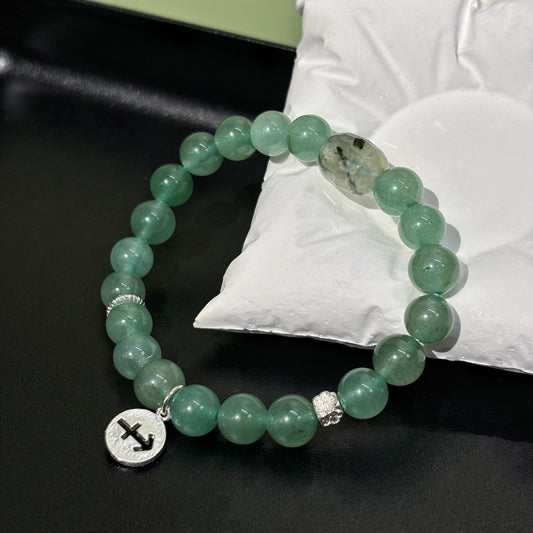 February & December Birthstone Jewelry – Aquamarine & Emerald Necklace