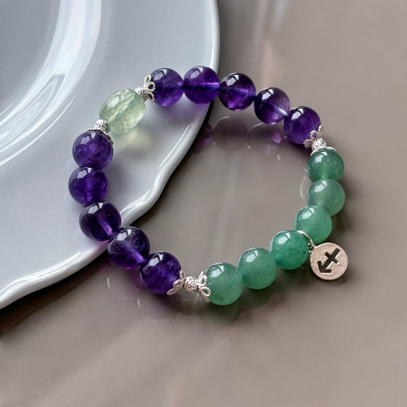 Stones Jewelry Birthstone Necklace – Opal & Peridot Gem Pendant