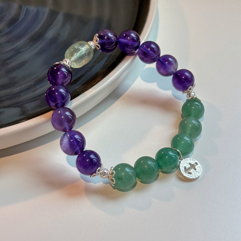 Stones Jewelry Birthstone Necklace – Opal & Peridot Gem Pendant