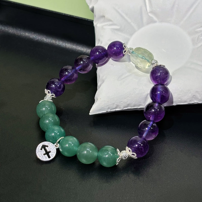 Stones Jewelry Birthstone Necklace – Opal & Peridot Gem Pendant