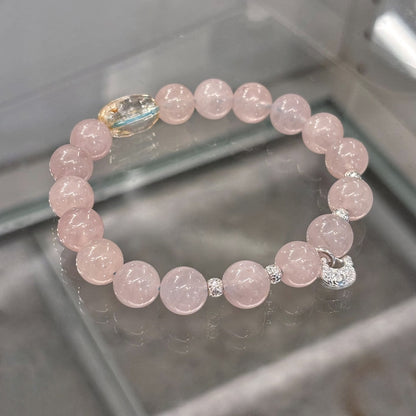 May 3 Birthstone Necklace – Semi-Precious Gemstone Settings Jewelry