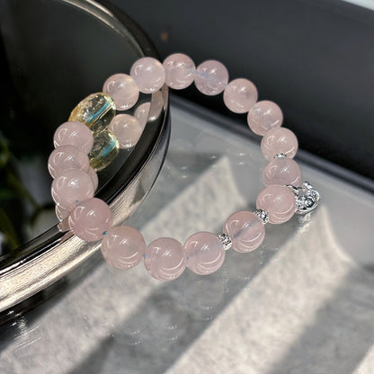 May 3 Birthstone Necklace – Semi-Precious Gemstone Settings Jewelry