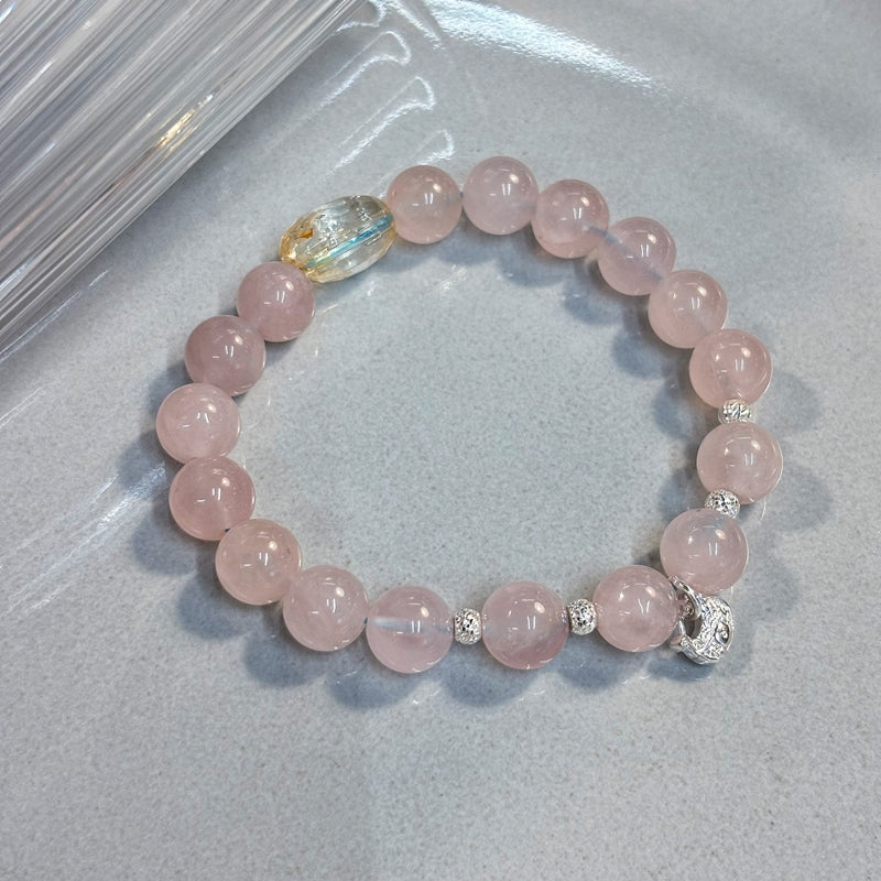 May 3 Birthstone Necklace – Semi-Precious Gemstone Settings Jewelry