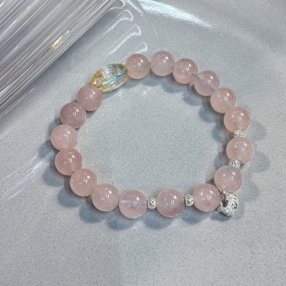 May 3 Birthstone Necklace – Semi-Precious Gemstone Settings Jewelry